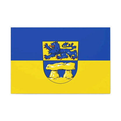 Flag of Heidkreis Germany - Canvas Wall Art - The Sticker Space