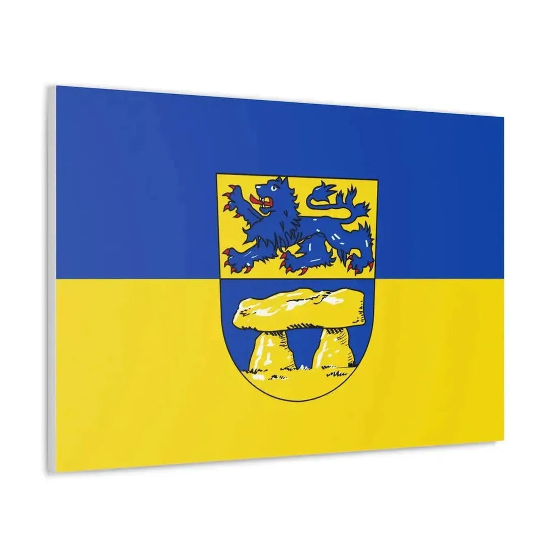 Flag of Heidkreis Germany - Canvas Wall Art - The Sticker Space