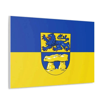 Flag of Heidkreis Germany - Canvas Wall Art - The Sticker Space