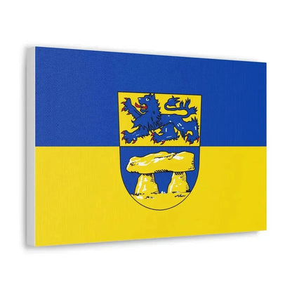 Flag of Heidkreis Germany - Canvas Wall Art - The Sticker Space