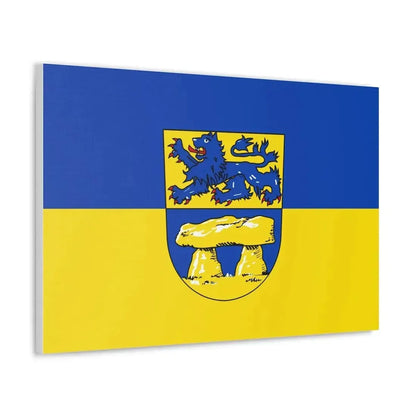 Flag of Heidkreis Germany - Canvas Wall Art - The Sticker Space
