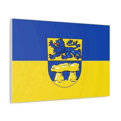 Flag of Heidkreis Germany - Canvas Wall Art - The Sticker Space