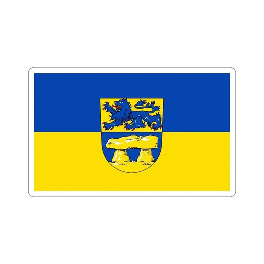 Flag of Heidkreis Germany STICKER Vinyl Die-Cut Decal 6 Inch - The Sticker Space