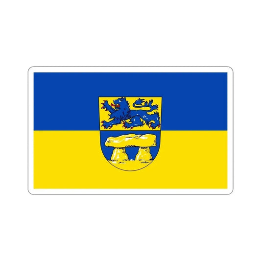 Flag of Heidkreis Germany STICKER Vinyl Die-Cut Decal 6 Inch - The Sticker Space