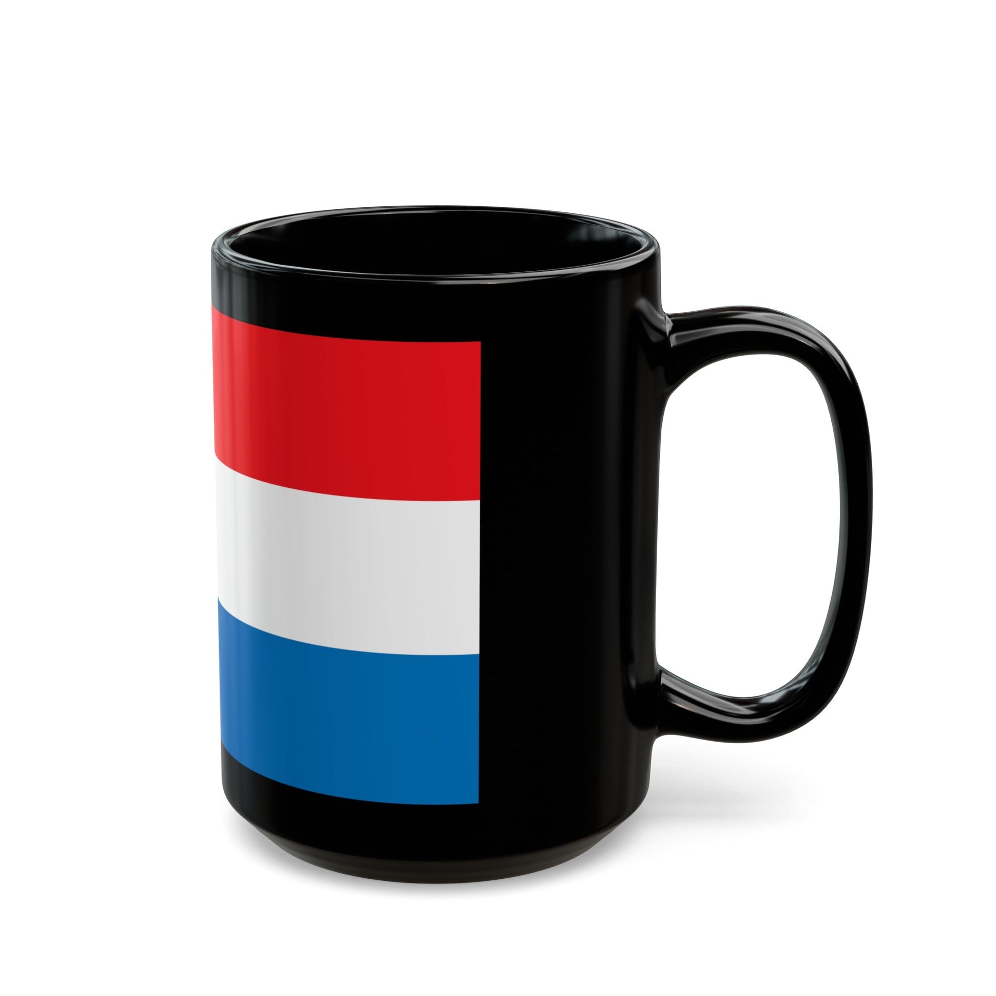 Flag of Heilbronn 2 Germany - Black Coffee Mug-The Sticker Space