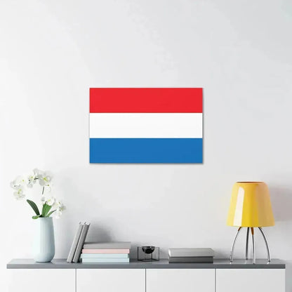Flag of Heilbronn 2 Germany - Canvas Wall Art - The Sticker Space