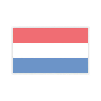 Flag of Heilbronn 2 Germany - STICKER Vinyl Kiss-Cut Decal 6 Inch Transparent - The Sticker Space