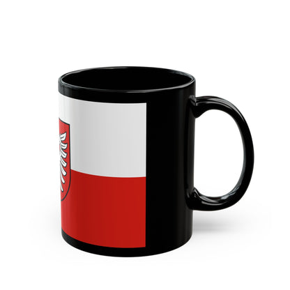 Flag of Heilbronn Germany - Black Coffee Mug-The Sticker Space