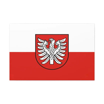 Flag of Heilbronn Germany - Canvas Wall Art - The Sticker Space