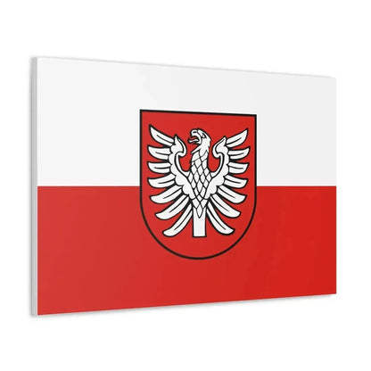 Flag of Heilbronn Germany - Canvas Wall Art - The Sticker Space