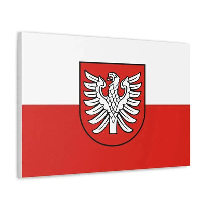 Flag of Heilbronn Germany - Canvas Wall Art - The Sticker Space