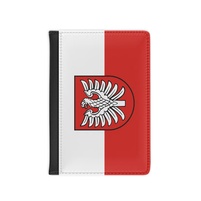 Flag of Heilbronn Germany - Passport Holder-3.9" x 5.8"-The Sticker Space