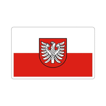 Flag of Heilbronn Germany STICKER Vinyl Die-Cut Decal 4 Inch - The Sticker Space