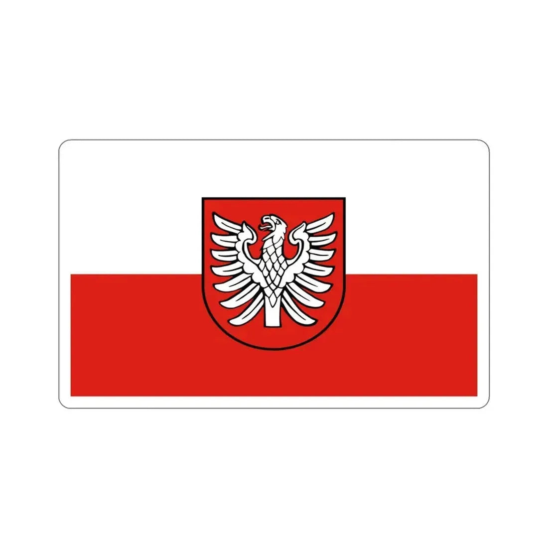 Flag of Heilbronn Germany STICKER Vinyl Die-Cut Decal 4 Inch - The Sticker Space