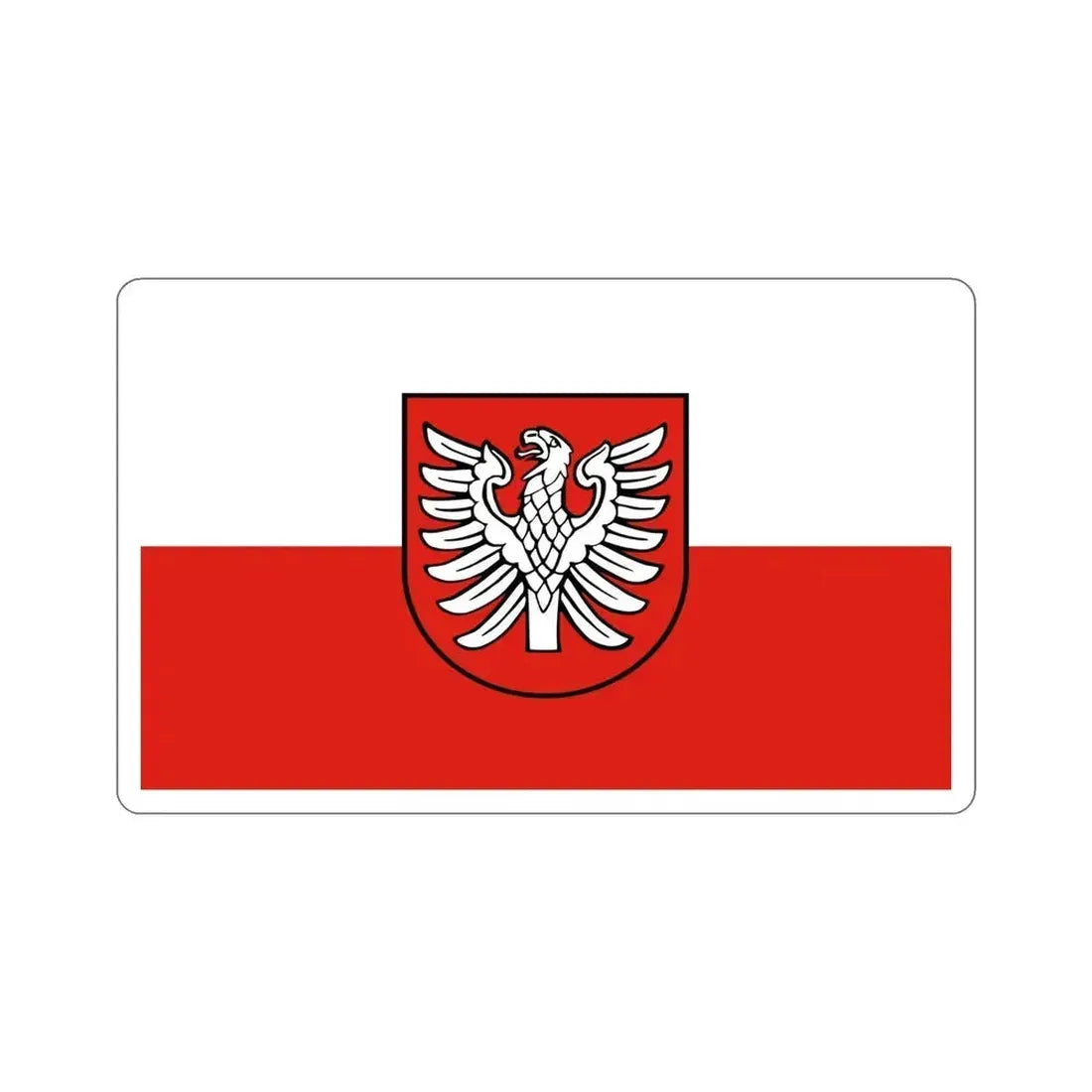 Flag of Heilbronn Germany STICKER Vinyl Die-Cut Decal 6 Inch - The Sticker Space