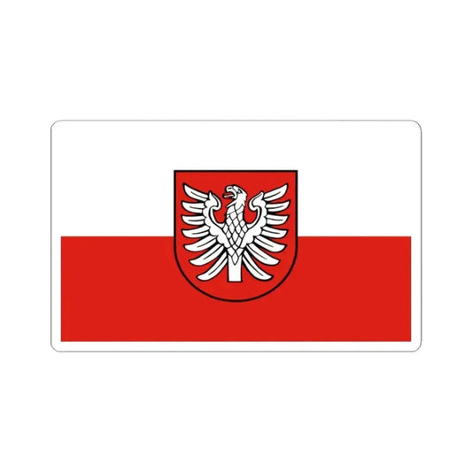 Flag of Heilbronn Germany - STICKER Vinyl Kiss-Cut Decal 2 Inch White - The Sticker Space