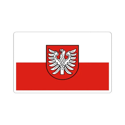 Flag of Heilbronn Germany - STICKER Vinyl Kiss-Cut Decal 6 Inch White - The Sticker Space
