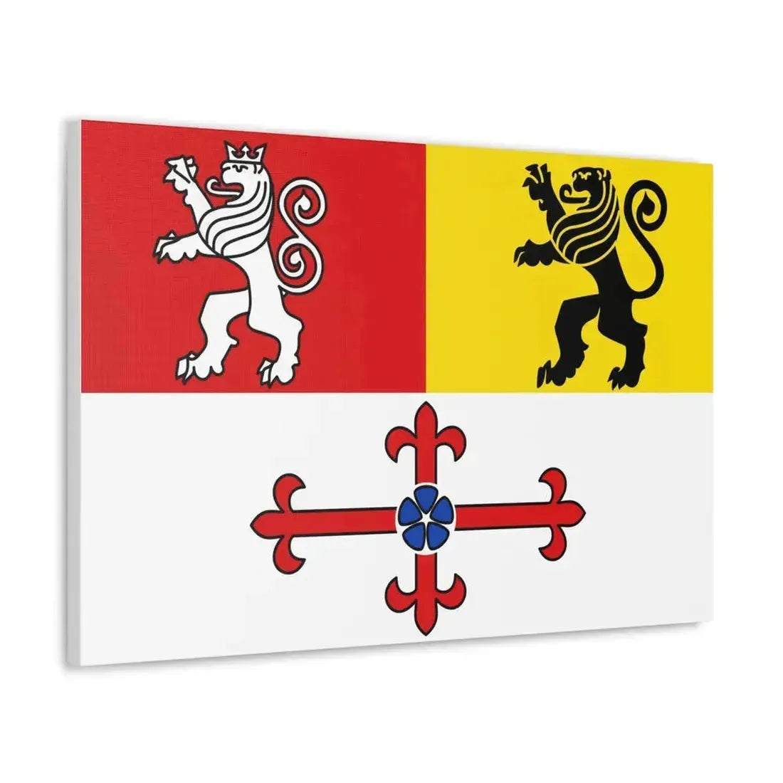 Flag of Heinsberg Germany - Canvas Wall Art - The Sticker Space