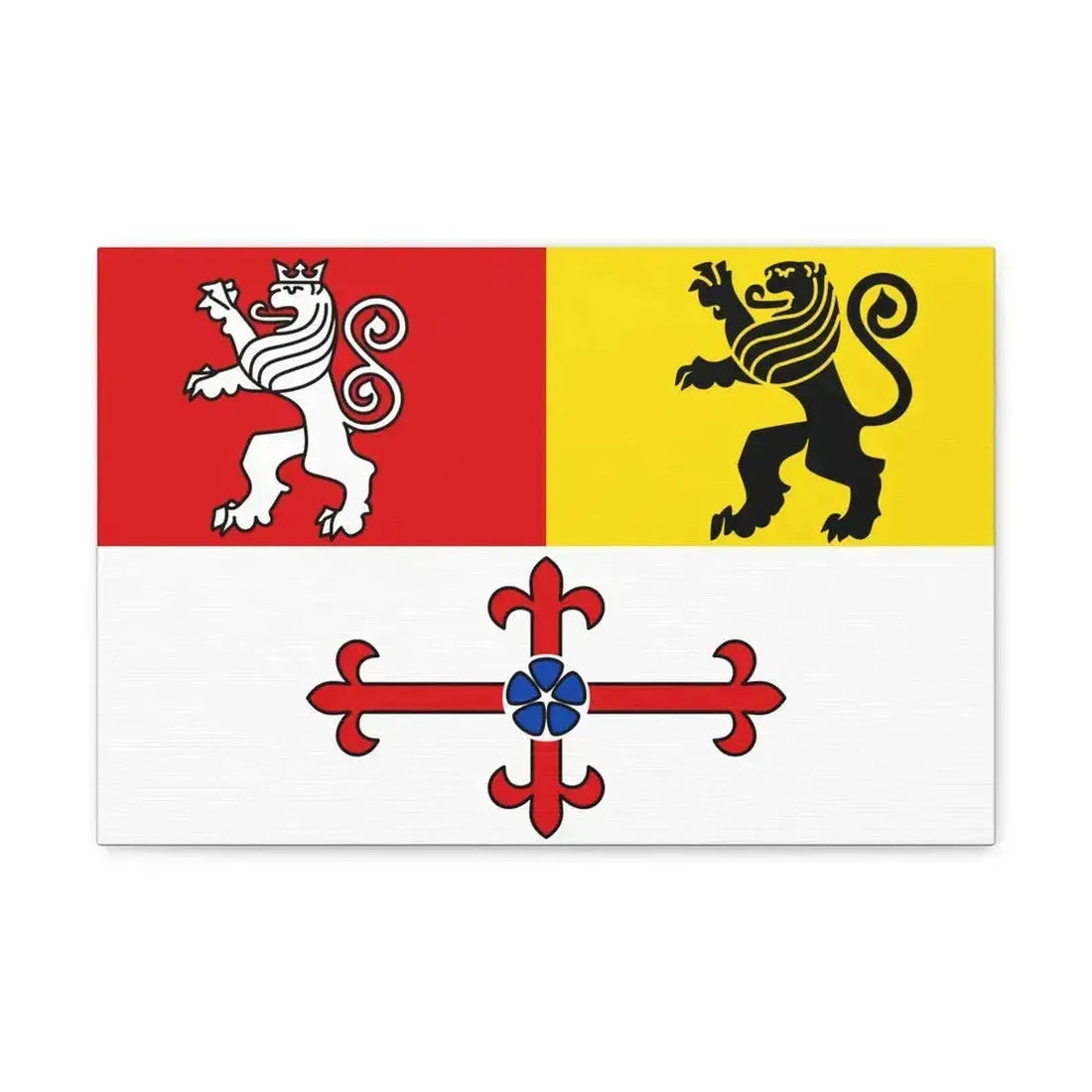 Flag of Heinsberg Germany - Canvas Wall Art - The Sticker Space