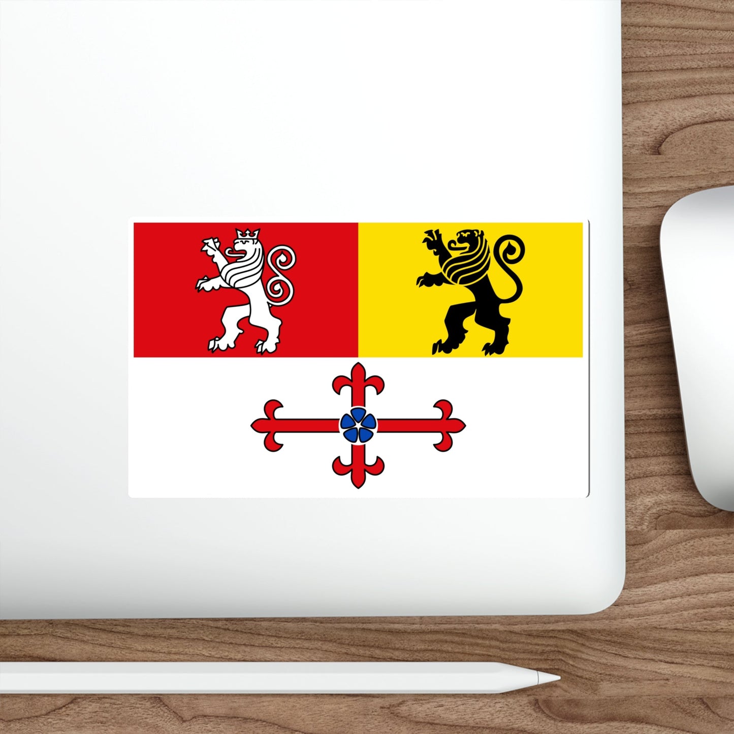 Flag of Heinsberg Germany STICKER Vinyl Die-Cut Decal-The Sticker Space