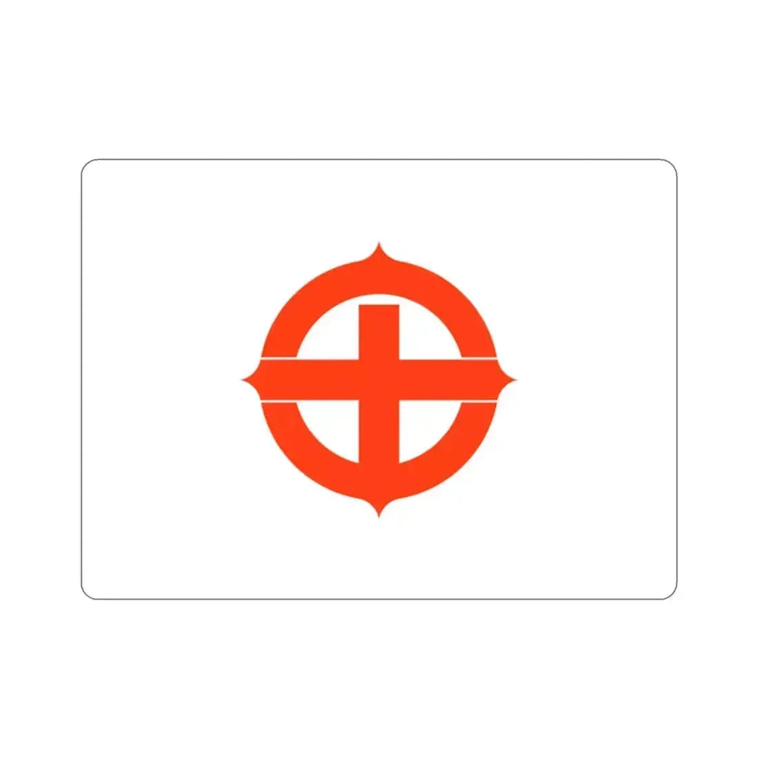 Flag of Hekinan Japan STICKER Vinyl Die-Cut Decal 2 Inch - The Sticker Space