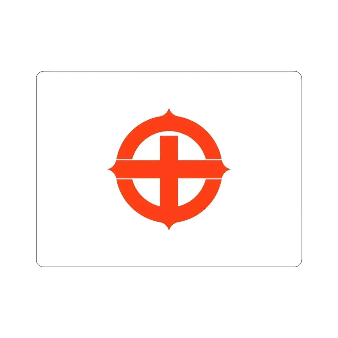 Flag of Hekinan Japan STICKER Vinyl Die-Cut Decal 5 Inch - The Sticker Space