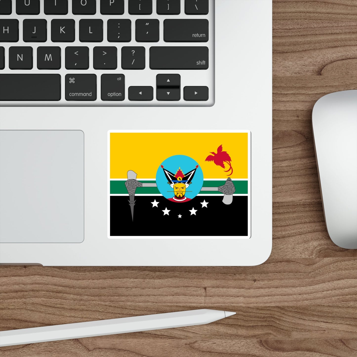 Flag of Hela Papa New Guinea STICKER Vinyl Die-Cut Decal-The Sticker Space