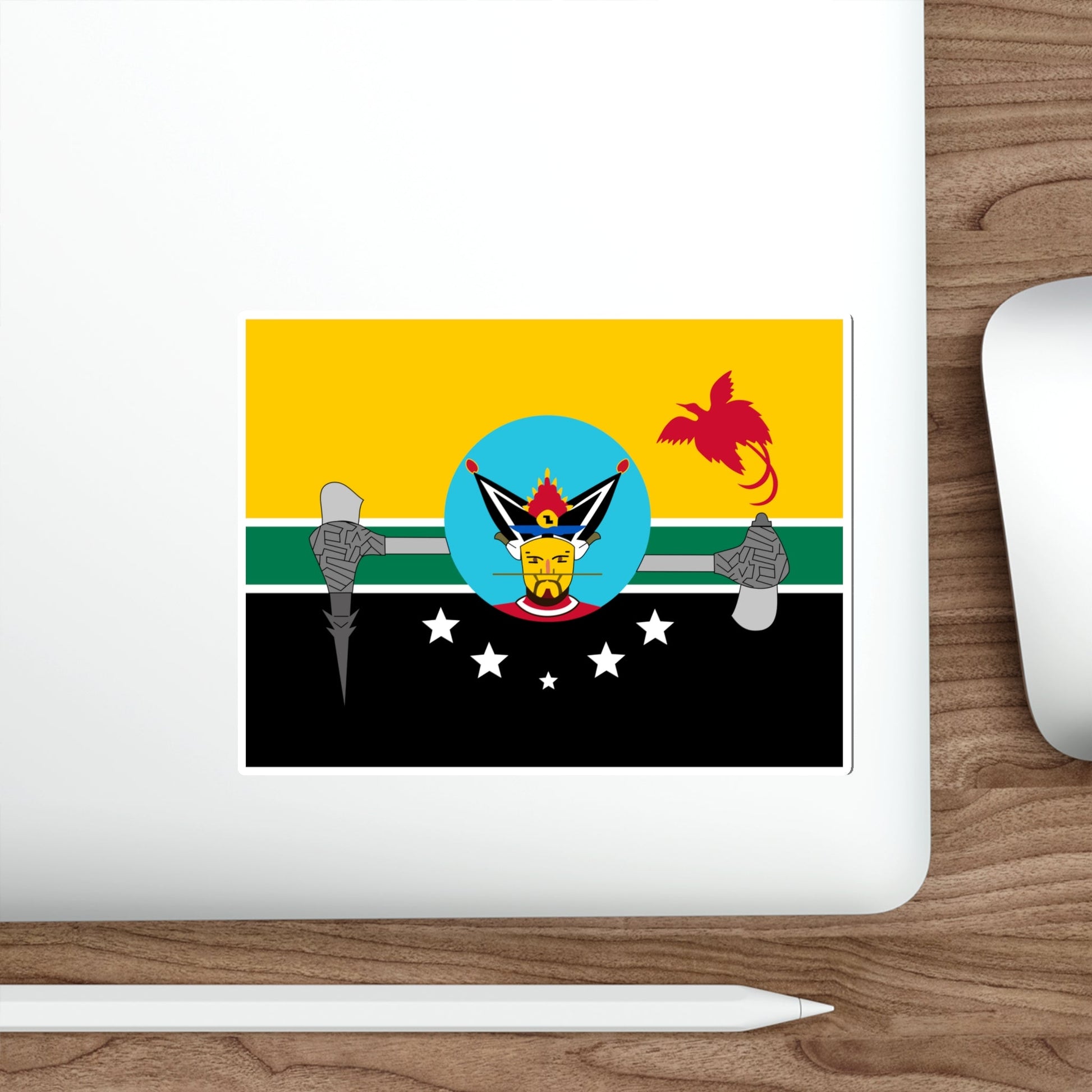 Flag of Hela Papa New Guinea STICKER Vinyl Die-Cut Decal-The Sticker Space