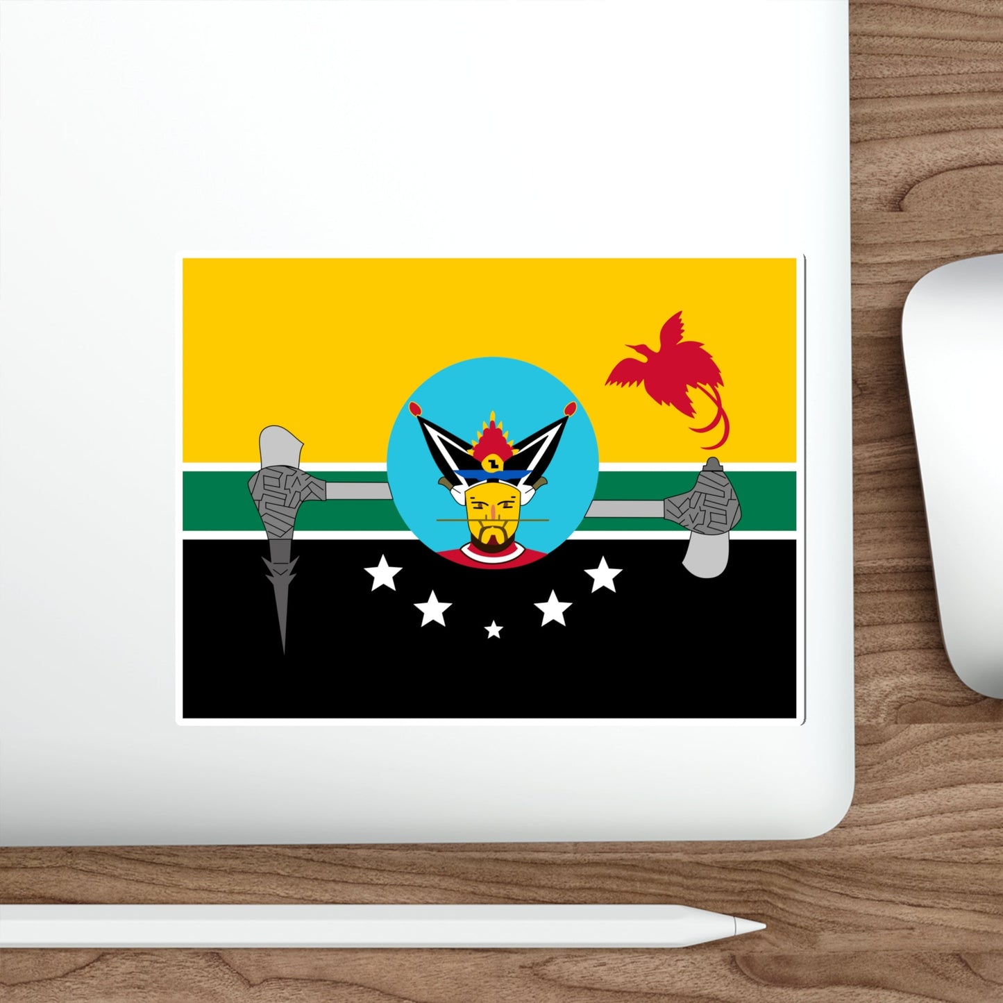 Flag of Hela Papa New Guinea STICKER Vinyl Die-Cut Decal-The Sticker Space