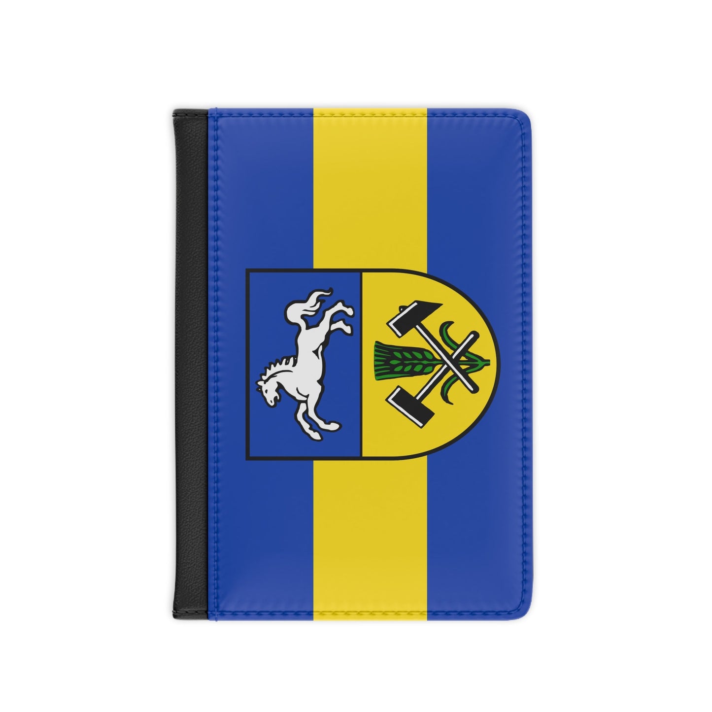 Flag of Helmstedt Germany - Passport Holder-3.9" x 5.8"-The Sticker Space