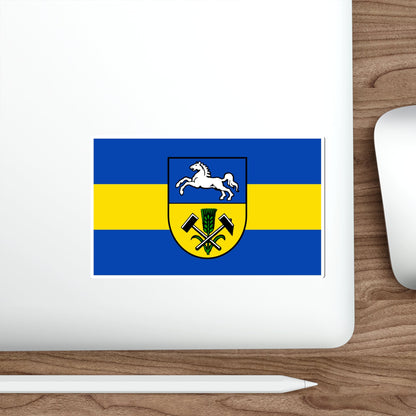 Flag of Helmstedt Germany STICKER Vinyl Die-Cut Decal-The Sticker Space