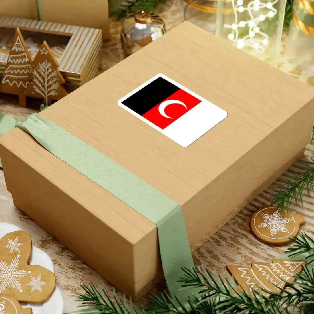 Flag of Herat Government 1930 (Afghanistan) STICKER Vinyl Kiss-Cut Decal - The Sticker Space