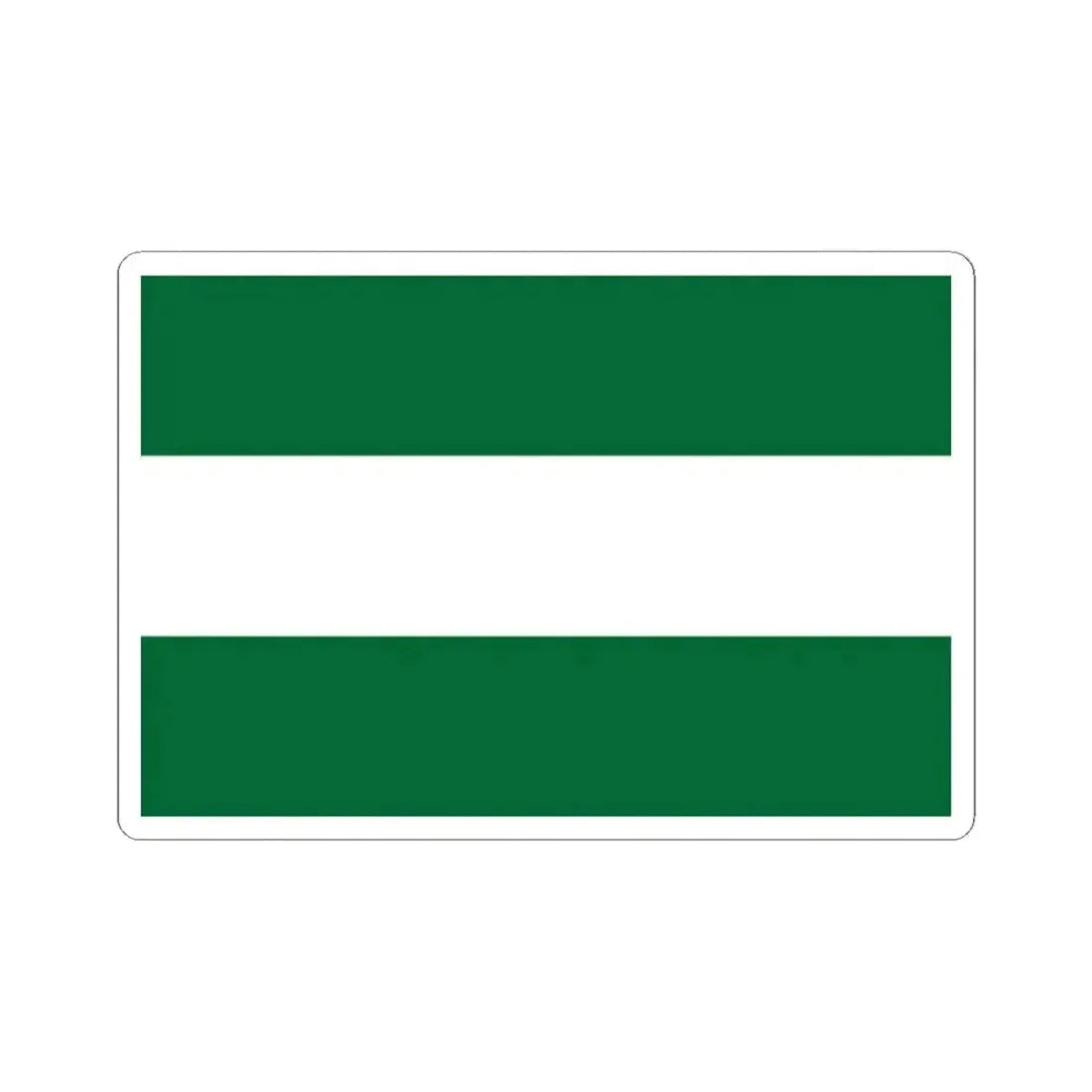 Flag of Herat until 1842 (Afghanistan) STICKER Vinyl Kiss-Cut Decal 2 Inch White - The Sticker Space