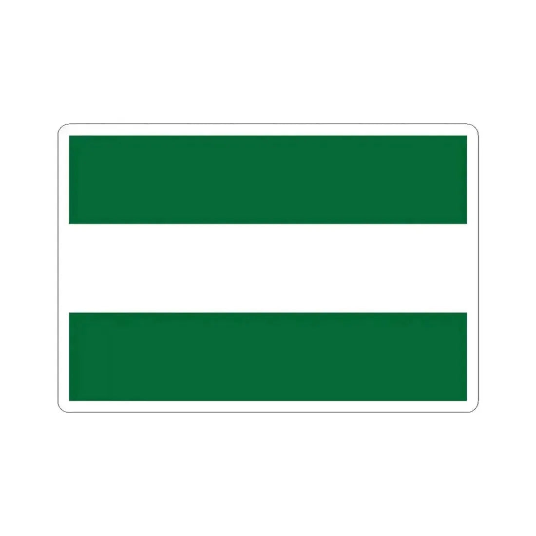 Flag of Herat until 1842 (Afghanistan) STICKER Vinyl Kiss-Cut Decal 3 Inch White - The Sticker Space