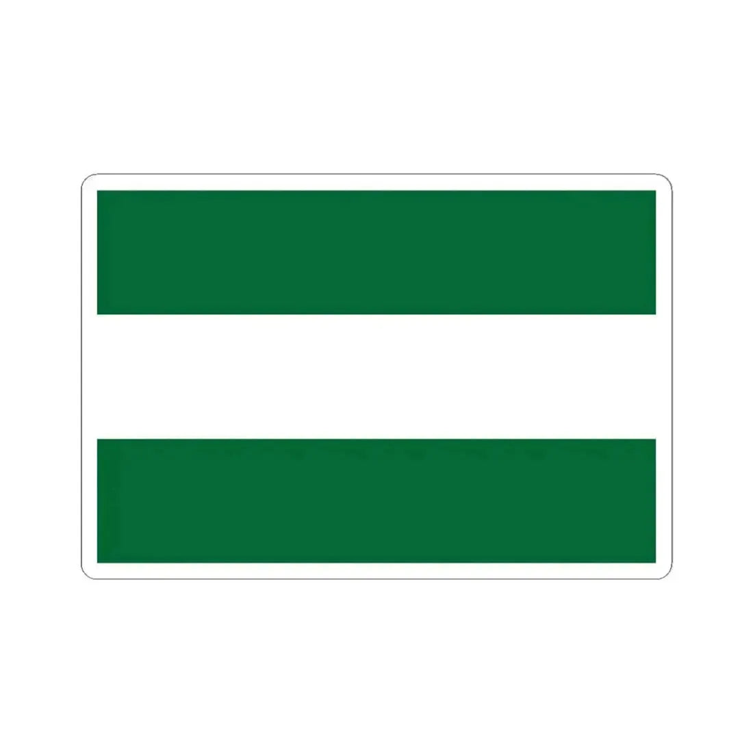 Flag of Herat until 1842 (Afghanistan) STICKER Vinyl Kiss-Cut Decal 4 Inch White - The Sticker Space