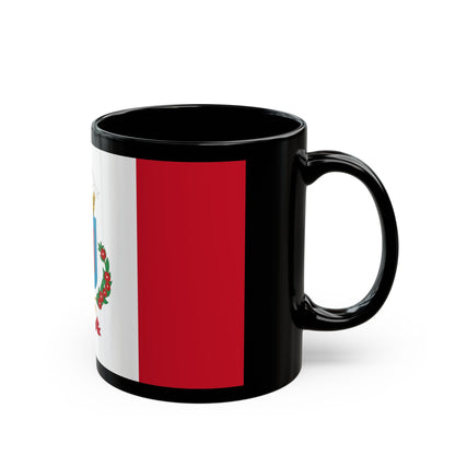 Flag of Heredia Province Costa Rica - Black Coffee Mug-The Sticker Space