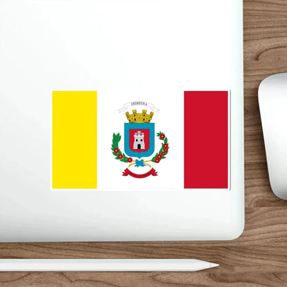 Flag of Heredia Province Costa Rica STICKER Vinyl Die-Cut Decal - The Sticker Space