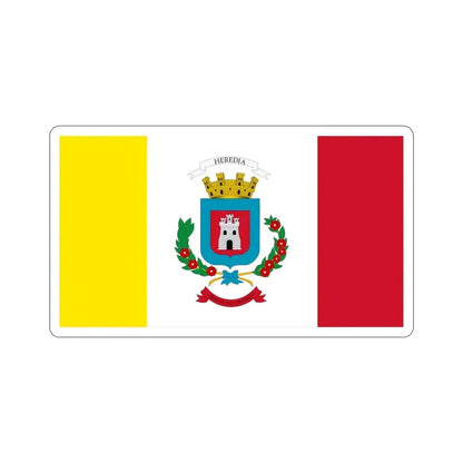 Flag of Heredia Province Costa Rica STICKER Vinyl Die-Cut Decal - The Sticker Space