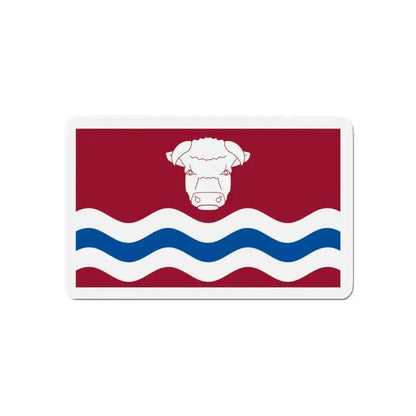 Flag of Herefordshire UK - Refrigerator Magnet - The Sticker Space