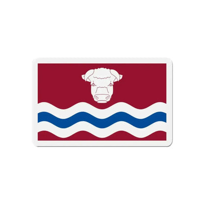 Flag of Herefordshire UK - Refrigerator Magnet - The Sticker Space