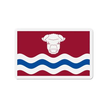 Flag of Herefordshire UK - Refrigerator Magnet - The Sticker Space