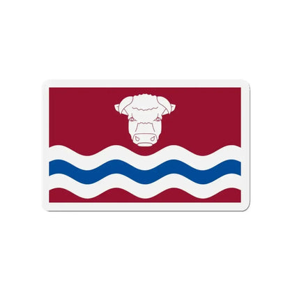 Flag of Herefordshire UK - Refrigerator Magnet - The Sticker Space