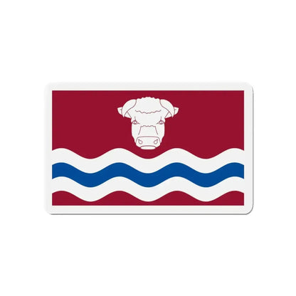 Flag of Herefordshire UK - Refrigerator Magnet - The Sticker Space