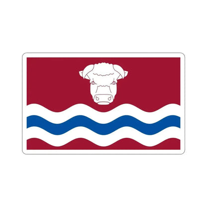 Flag of Herefordshire UK STICKER Vinyl Die-Cut Decal 5 Inch - The Sticker Space