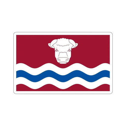Flag of Herefordshire UK STICKER Vinyl Die-Cut Decal 6 Inch - The Sticker Space