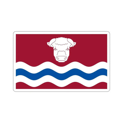 Flag of Herefordshire UK STICKER Vinyl Die-Cut Decal - The Sticker Space