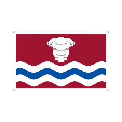 Flag of Herefordshire UK STICKER Vinyl Die-Cut Decal - The Sticker Space