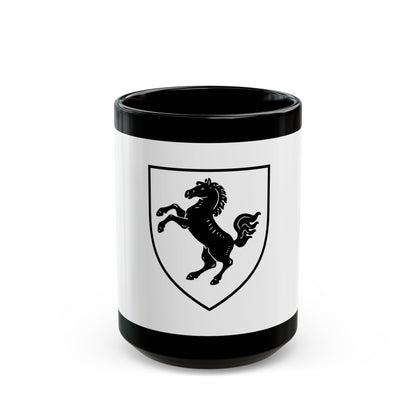 Flag of Herford Germany - Black Coffee Mug-15oz-The Sticker Space