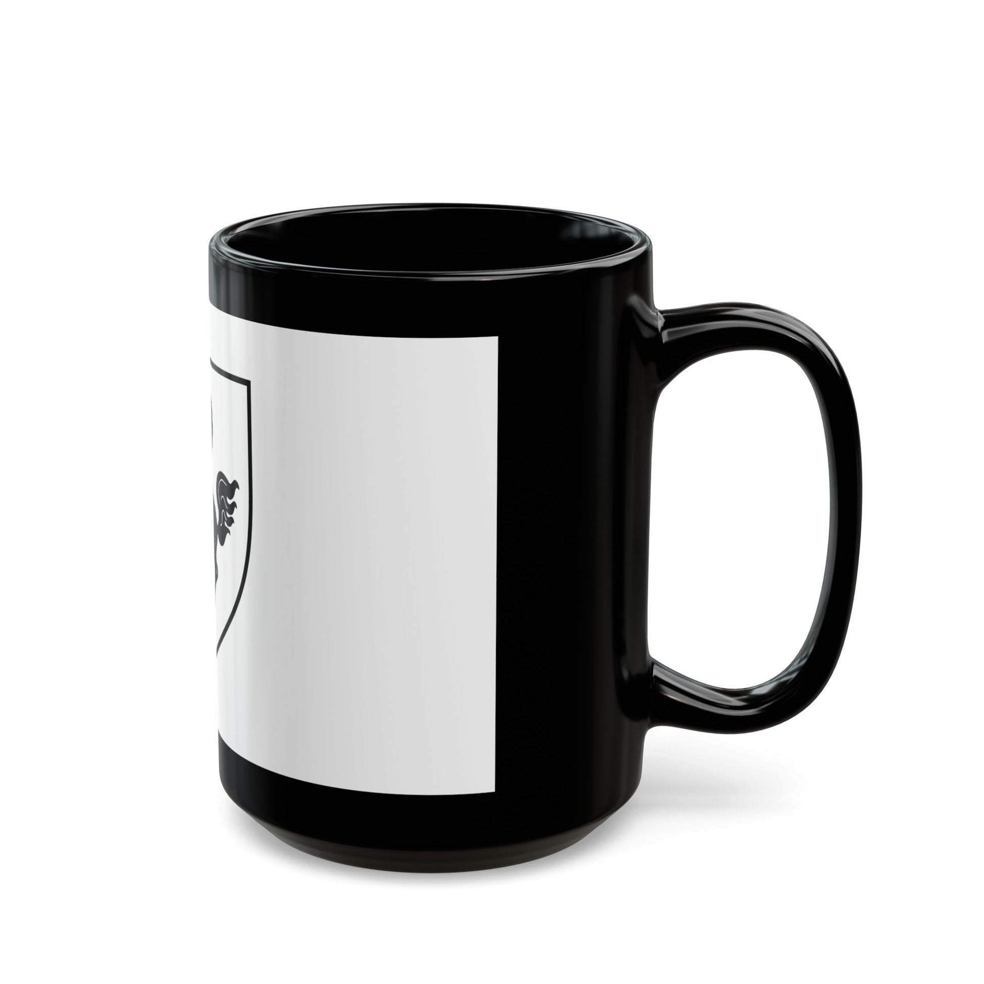 Flag of Herford Germany - Black Coffee Mug-The Sticker Space