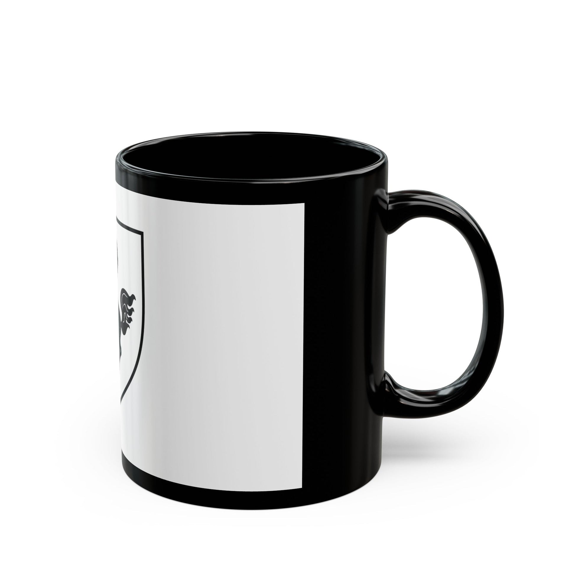 Flag of Herford Germany - Black Coffee Mug-The Sticker Space